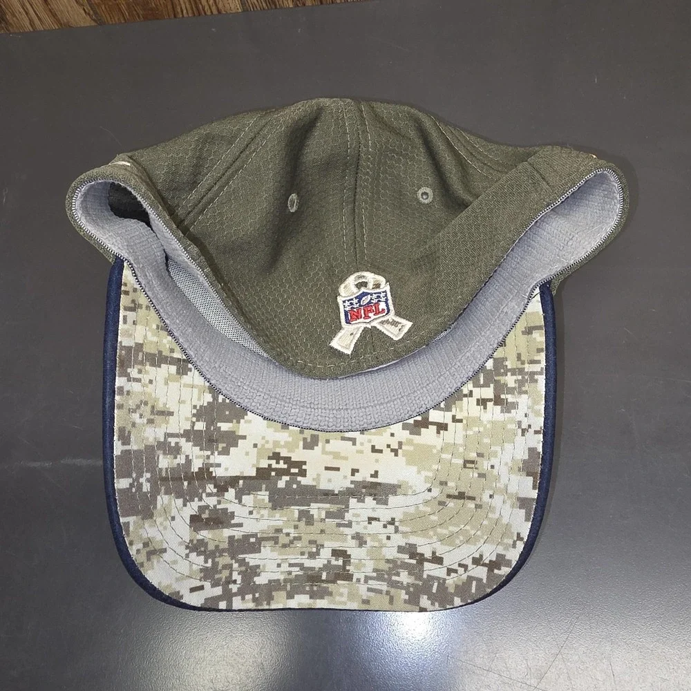 New England Patriots Salute To Service Hat Men M‎ Green NFL Football New Era